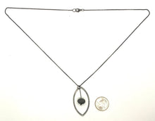 Load image into Gallery viewer, Rock in Leaf Necklace
