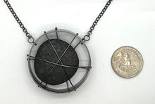 Load image into Gallery viewer, Trapped Rock Circle Necklace
