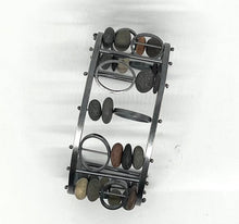 Load image into Gallery viewer, Rocks and ovals cuff bracelet
