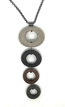 Load image into Gallery viewer, 4 Circle Rock Necklace

