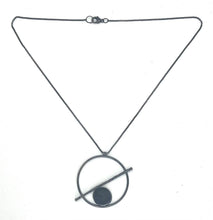 Load image into Gallery viewer, Rock Circle Stick Necklace
