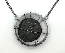 Load image into Gallery viewer, Trapped Rock Circle Necklace
