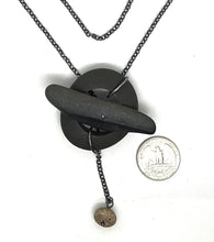 Load image into Gallery viewer, Long Rock Toggle Lariat
