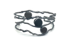 Load image into Gallery viewer, Wire Twig and Rock Cuff Bracelet
