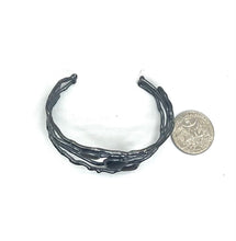 Load image into Gallery viewer, Wire Twig and Rock Cuff Bracelet
