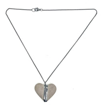 Load image into Gallery viewer, Heart Rock Necklace
