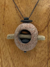 Load image into Gallery viewer, Rock in Rock with Stick Necklace
