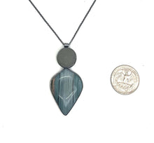 Load image into Gallery viewer, Rock and Ocean Jasper Bezel Set Necklace
