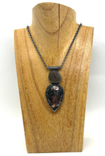 Load image into Gallery viewer, Rock and Copper Ore Bezel Set Necklace
